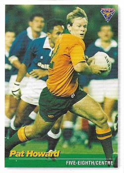 1995 Futera Rugby Union #21 Pat Howard Front